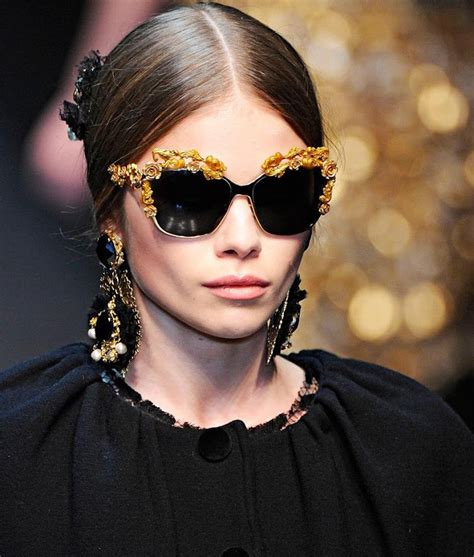 dolce gabbana runway sunglasses